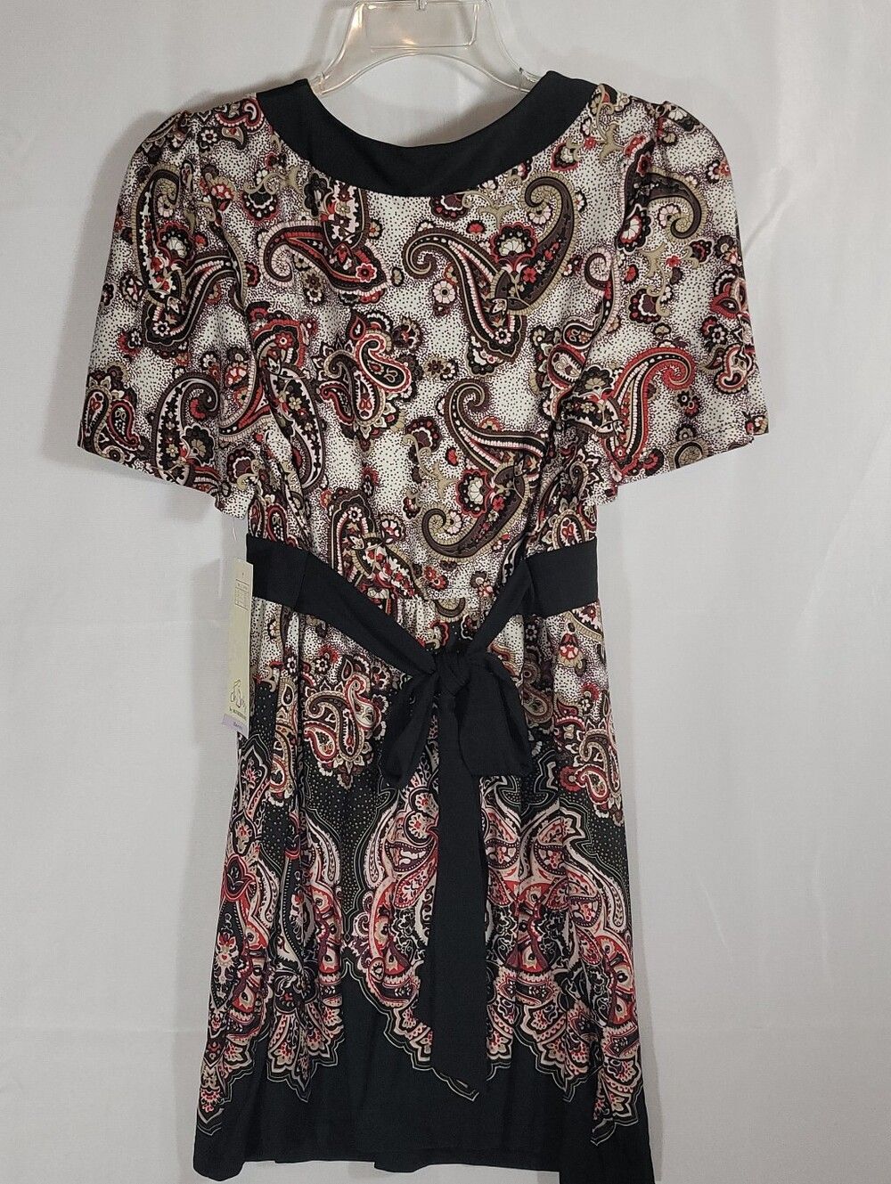 Oh Baby By Motherhood Paisley V-Neck Tunic Maternity Top - Size Medium - Picture 8 of 8